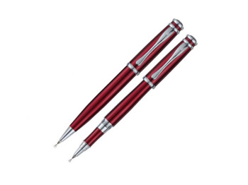 Комплект ручок (П+Р) в подарунковому футлярі L, червоний, REGAL R21501.L.RB
