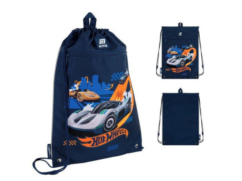 Сумка для обуви со шнурками Hot Wheels HW25-601M-3, 46×33 см, затяжка шнурком, Kite