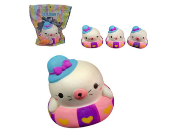 Игрушка сквиш морской котик