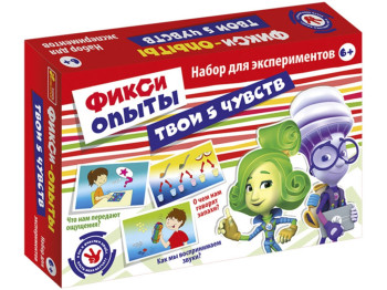 Набор для экспериментов, Фикси-опыты Твои 5 чувств, Ranok Creative