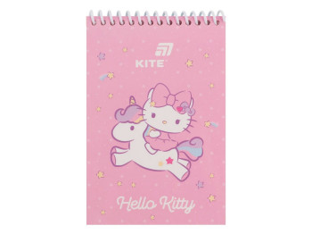 Блокнот А6 на спирали Hello Kitty Kite HK26-196-1, 48 листов