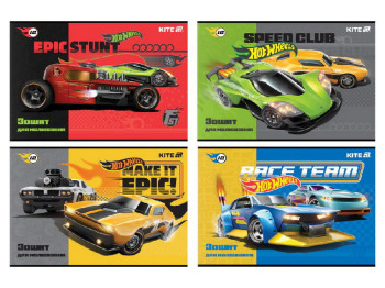 Зошит для малювання на 12 аркушів, Hot Wheels, упаковка 20шт (ціна за 1шт)