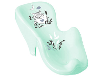 Горка для купания Plus baby Маленькая лисичка зеленая. Tega Baby PB-LIS-003-105
