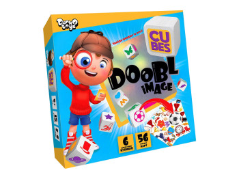 Настольная развлекательная игра Doobl Image Cubes. Danko Toys DBI-04-01U