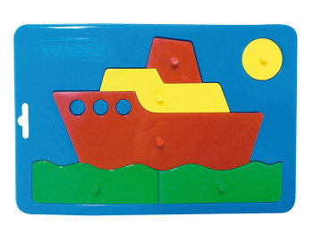 Іграшка розвиваюча Baby puzzles. Корабель Tigres 39340-1