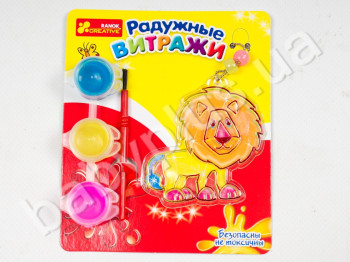 Радужные витражи Лев