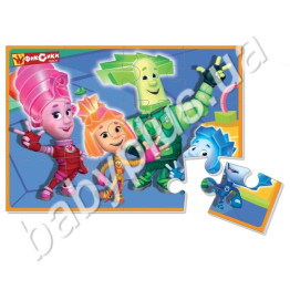 М'які пазли А5, Фіксики, Vladi Toys