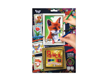 Набор для творчества PENCIL BY NUMBER, Danko Toys