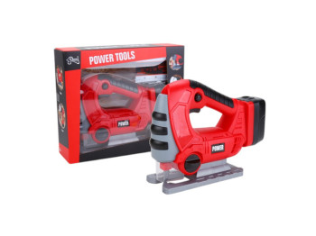 Электролобзик игрушечный T1406, 22 см, звук и свет, подвижная деталь, BabyToys