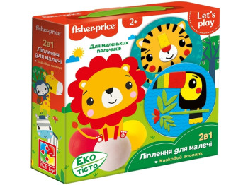 Набор для творчества с экотистом Fisher Price Сказочный зоопарк. Vladi Toys VT4502-03