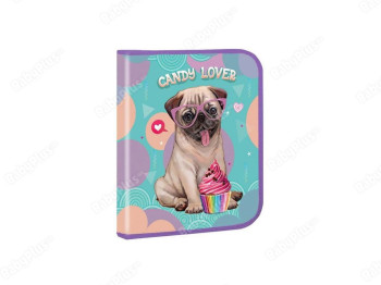 Папка для тетрадей В5 картонная Candy lover, Kidis 14057