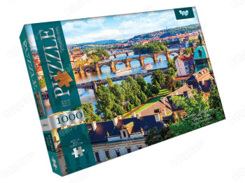 Пазли Charles Bridge over Vltava River, 1000 елементів, Danko Toys