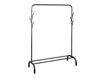 Вешалка-стойка для одежды, 110×40×150 см, крашеное железо, R88771-BL