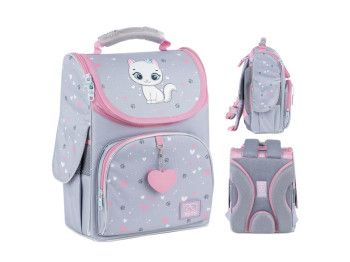 Рюкзак школьный каркасный Kitten Princess, GoPack