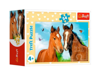 Пазлы Trefl Mini Милые животные, 54 элемента, Trefl 19734