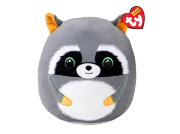Мягкая игрушка Squish-A-Boos Енот SNEAKY 20 см, TY