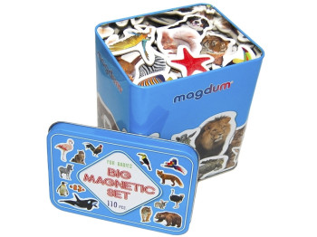 Набор магнитов 5in1 Animals only 110 шт. Magdum ML4032-24 EN