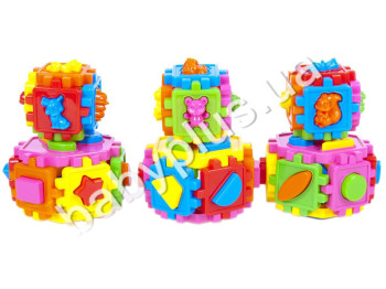 Набор 2 логических куба-сортера. Kinderway KW-50-106