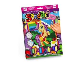 Набор для творчества, Фреска из песка Sand Art, Danko Toys