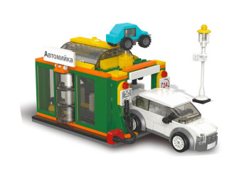 Конструктор Автомойка. Limo Toy KB 4003. Уценка