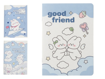 Блокнот A5 Good Friend, 66 листов, микс видов