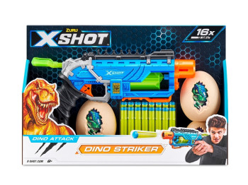 Швидкострільний бластер іграшковий X-Shot DINO Striker New. Zuru 4860R