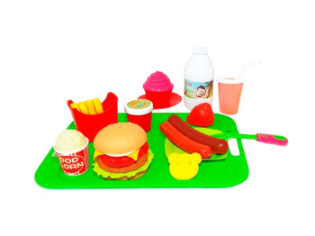 Набор продуктов на разносе. Kinderway KW-100-304