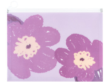 Папка на блискавці zip-lock А4+ Lavender-4. Axent 1497-39-A