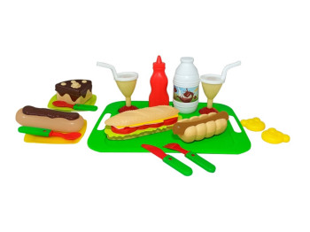 Набор продуктов на разносе. Kinderway KW-100-308
