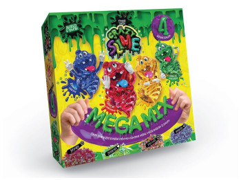 Набор для экспериментов Crazy Slime 4в1, Danko Toys