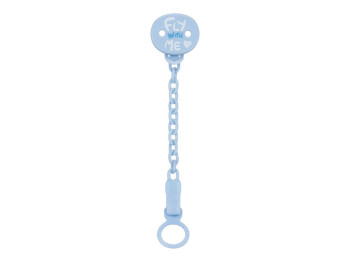 Карабін для пустушки All You Can Clip, блакитний, Chicco