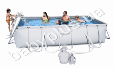 Бассейн каркасный прямоугольный Bestway 56244