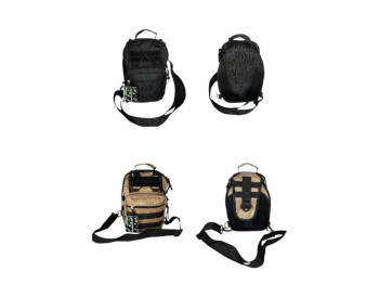 Сумка тактическая однолямчатая с системой Molle 27,5×20×9 см в 2 цветах (цена за 1шт)