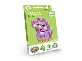 Развивающие пазлы для детей Puzzle For Kids, Danko Toys