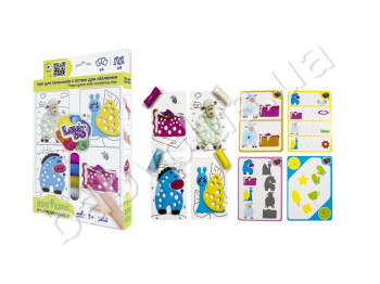 Тісто для ліплення Edu kids. TM Lovin'Do 41053. Ігри для пальчиків. №9.