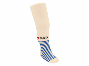 Колготы детские деми хлопковые классические, размер 12, рост 74+, цвет молочный, LEGGERI