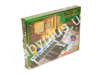 Настільна гра велика Монополія Люкс, Danko Toys
