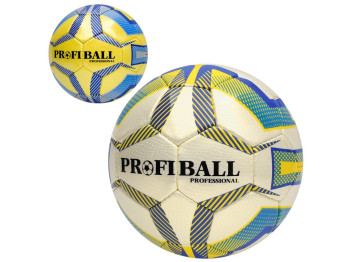 Мяч футбольный Professional, размер 5, 32 панели, разноцветный, Profi Ball