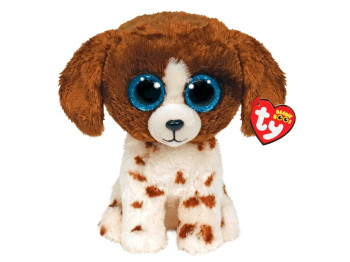 Мягкая игрушка Beanie Boos Щенок MUDDLES 25см. TY 36487