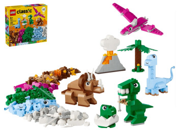 Конструктор LEGO Classic Творчі динозаври, 450 шт