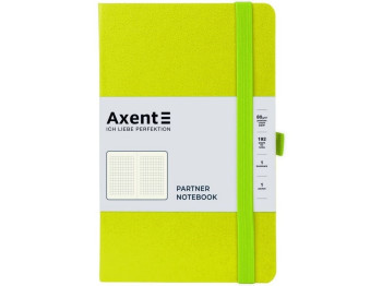 Книга записная в клетку лимонная Partner A5-. 96 листов. Axent 8201-60-A