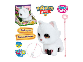 Игрушка-каталка музыкальная Кот M 6248 I RU Limo Toy