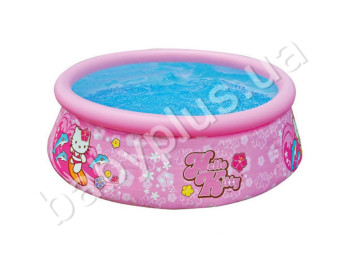 Басейн круглий дитячий Hello Kitty Intex 28104