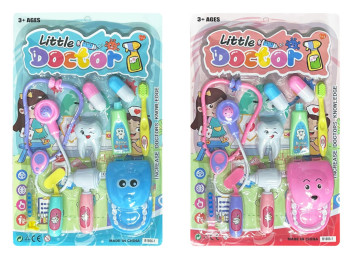 Игровой набор врача Little Doctor, 43 см, со стетоскопом и аксессуарами, 2 вида (цена за 1шт)