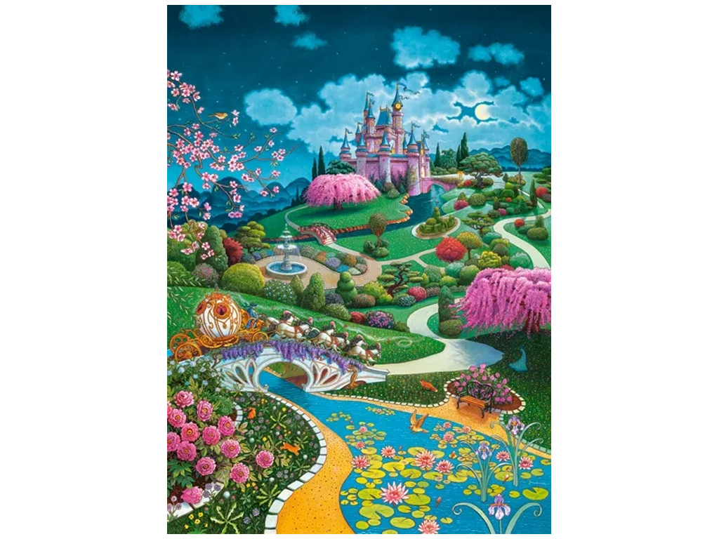Пазли  Замок Попелюшки, 100 елементів, Castorland