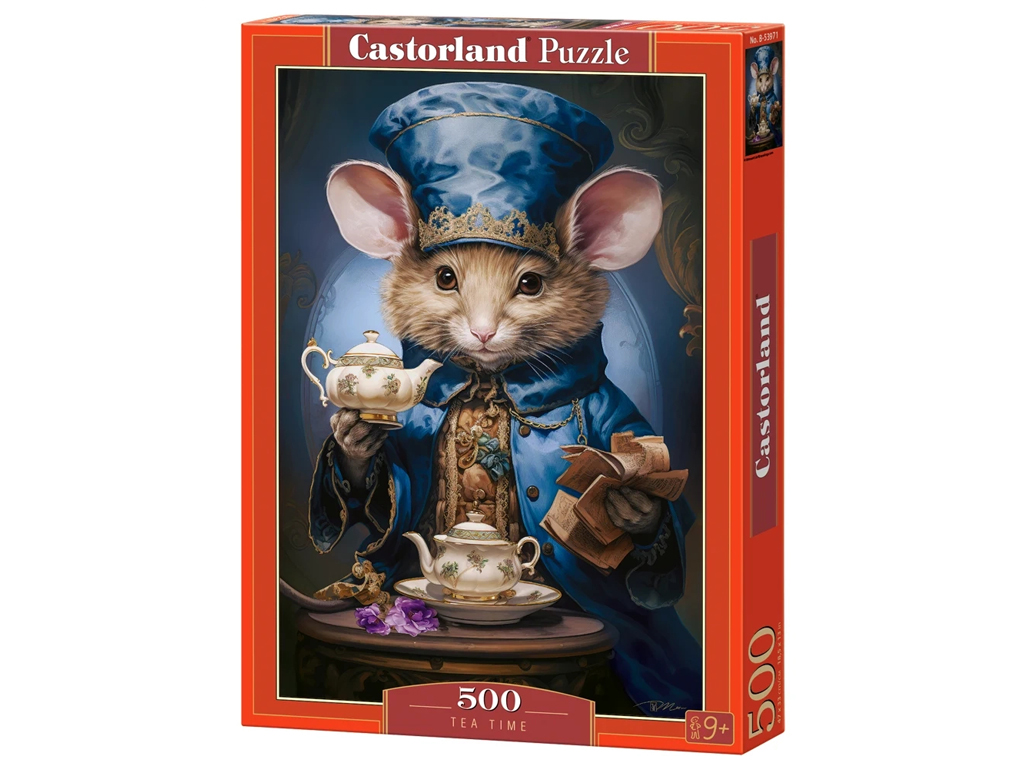 Пазлы Время чаепития, 500 частей, Castorland B-53971