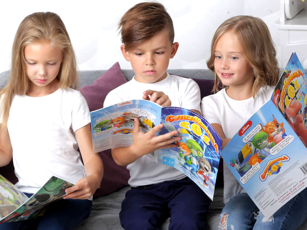 Комикс "Суперкоманда SOS. Подчинение силы 4 стихий", 5-12 лет, LUDUM