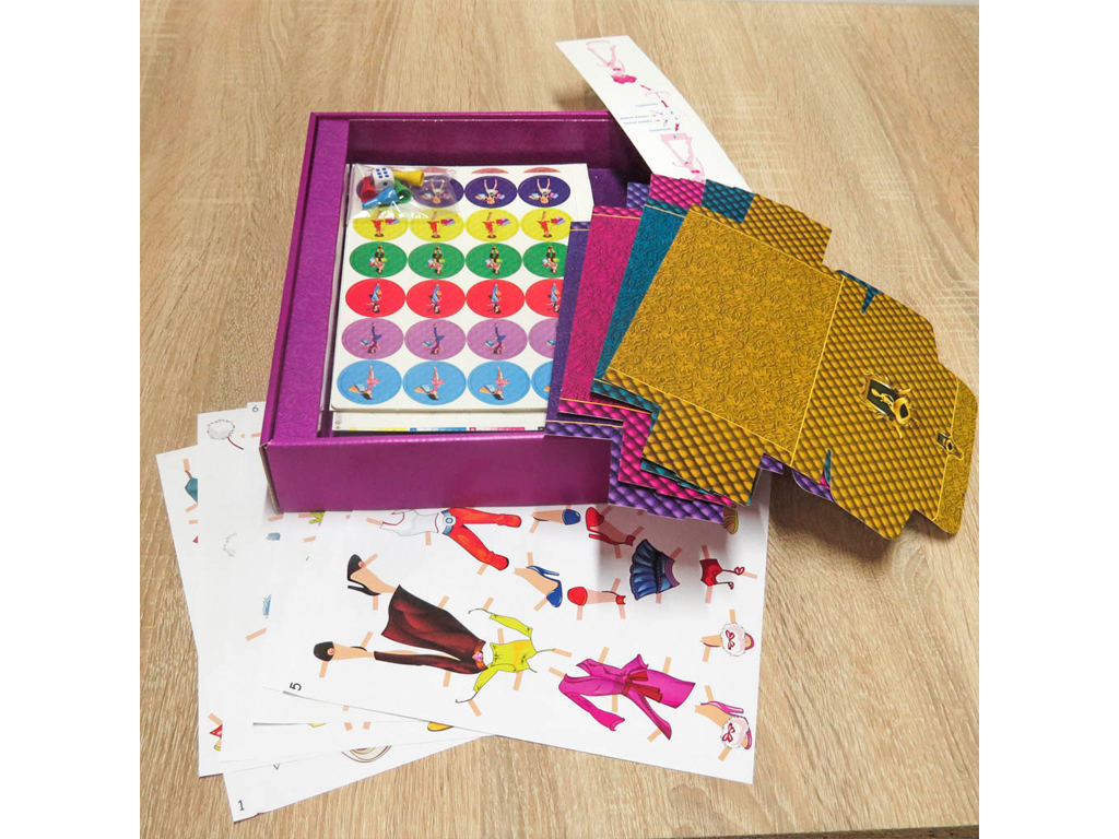 Настольная игра "Модница", 6+, Artos Games