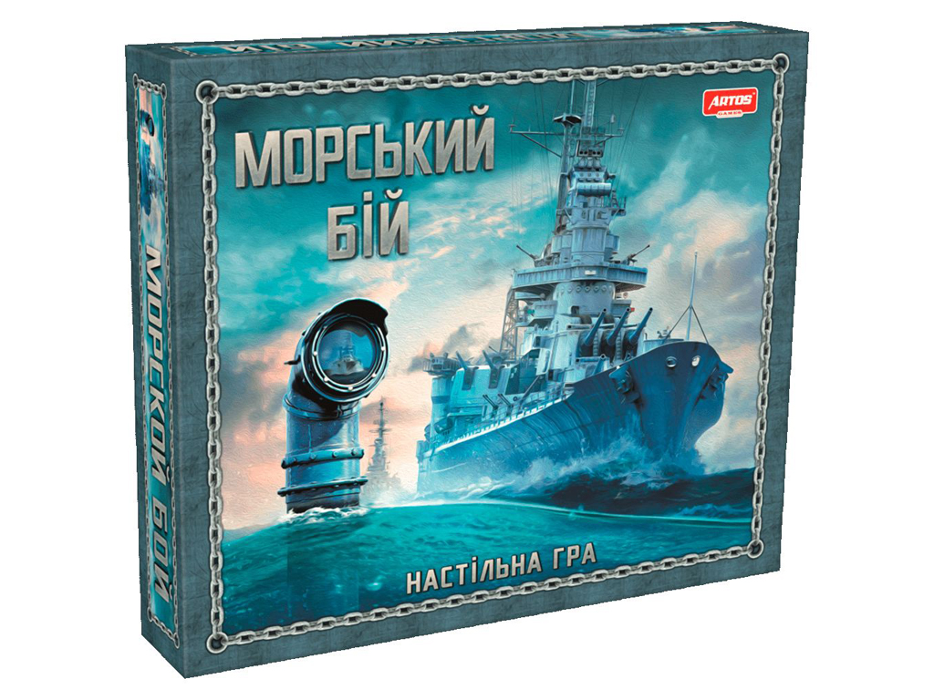 Настільна гра "Морський бій", 8+, Artos Games