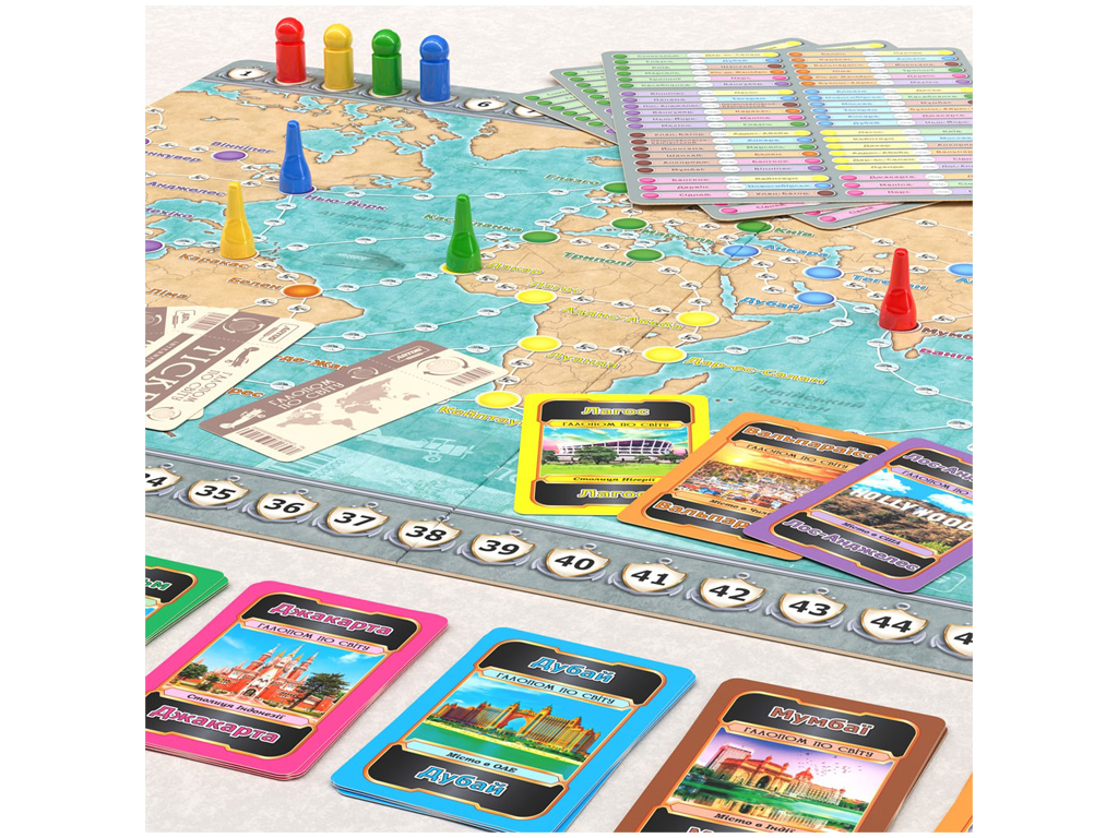 Настільна гра "Галопом по світу", 8+, Artos Games